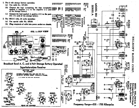 553 Ch= Series A; Belmont Radio Corp. (ID = 323247) Radio