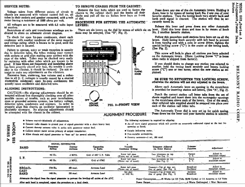 553 Ch= Series A; Belmont Radio Corp. (ID = 323248) Radio