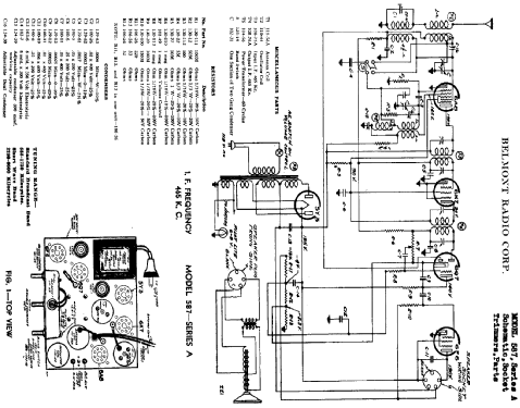 587 Ch= Series A; Belmont Radio Corp. (ID = 324668) Radio