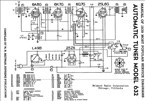 632 Ch= series A; Belmont Radio Corp. (ID = 51694) Radio