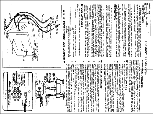 661 ; Belmont Radio Corp. (ID = 325348) Car Radio