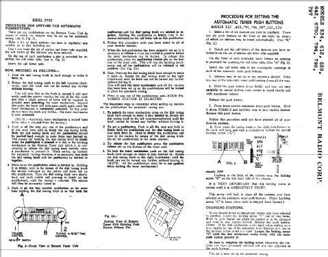 678C ; Belmont Radio Corp. (ID = 325727) Car Radio