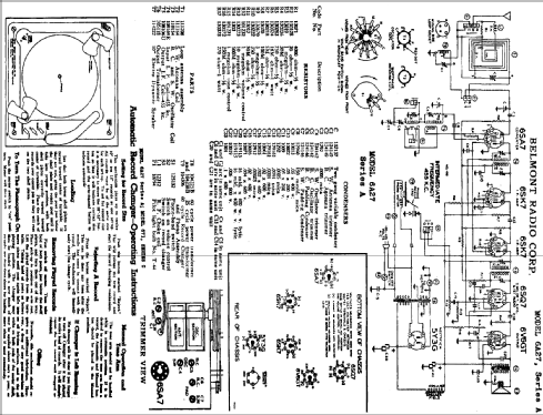 6A27 Ch= Series A; Belmont Radio Corp. (ID = 330088) Radio