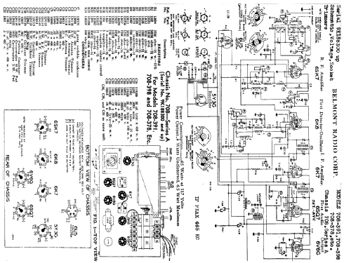 708-378 Ch= 708 SeriesA; Belmont Radio Corp. (ID = 327133) Radio