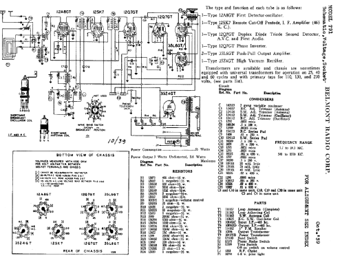 791 ; Belmont Radio Corp. (ID = 327185) Radio