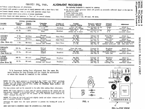 792 Ch= Series B; Belmont Radio Corp. (ID = 327443) Radio