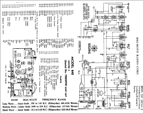 842 Ch= Series A; Belmont Radio Corp. (ID = 330247) Radio