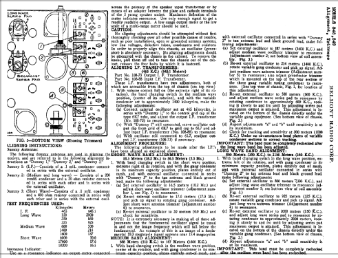 848 ; Belmont Radio Corp. (ID = 328134) Radio