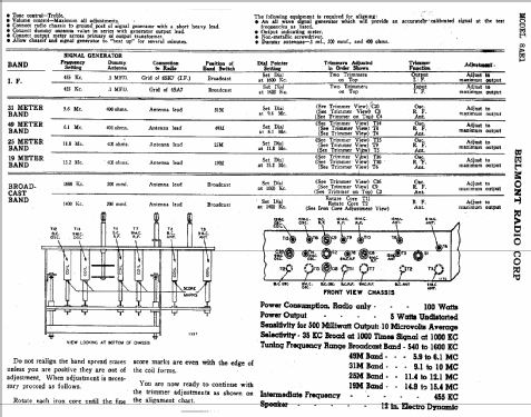 8AE1 ; Belmont Radio Corp. (ID = 328582) Radio