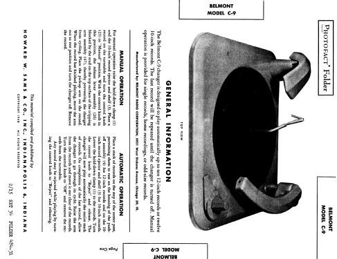 C-9 ; Belmont Radio Corp. (ID = 951743) Reg-Riprod