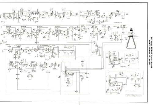 Raytheon C1401 Ch= 14AX21; Belmont Radio Corp. (ID = 2850511) Television