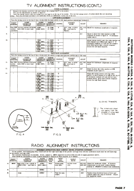 Raytheon C-1615A Ch= 16AY211; Belmont Radio Corp. (ID = 2856802) Television