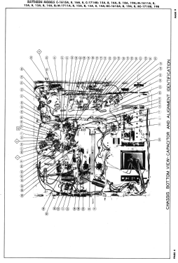 Raytheon C-1615B Ch= 16AY28; Belmont Radio Corp. (ID = 2855783) Television