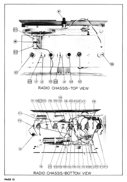 Raytheon C-1616A Ch= 16AY211; Belmont Radio Corp. (ID = 2856827) Television