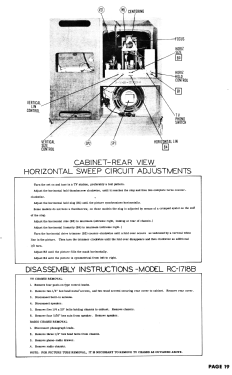 Raytheon M-1612A Ch= 16AY211; Belmont Radio Corp. (ID = 2856873) Television