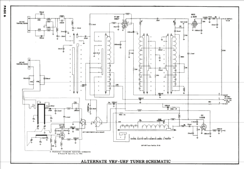 Silvertone 6122 Ch= 528.39400; Belmont Radio Corp. (ID = 1871810) Television