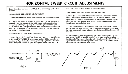 Silvertone 6122 Ch= 528.39400; Belmont Radio Corp. (ID = 1871811) Television