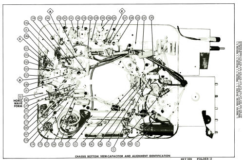 Silvertone 6122 Ch= 528.39400; Belmont Radio Corp. (ID = 1871817) Television