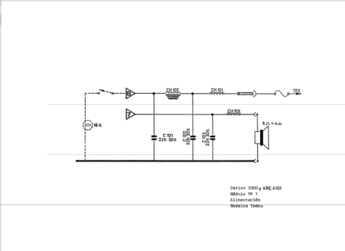 Belsondos 3203; Belson Radio S.A.; (ID = 1077568) Car Radio