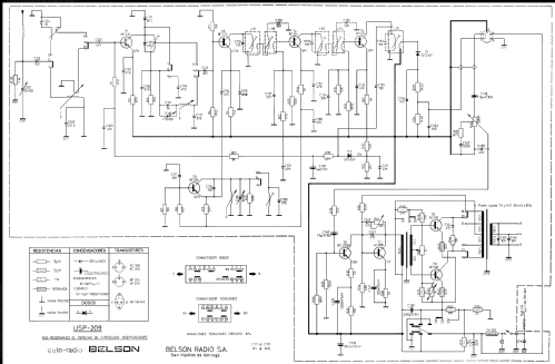 USP-209; Belson Radio S.A.; (ID = 1078311) Car Radio