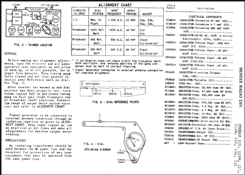 110W ; Bendix Radio (ID = 324378) Radio