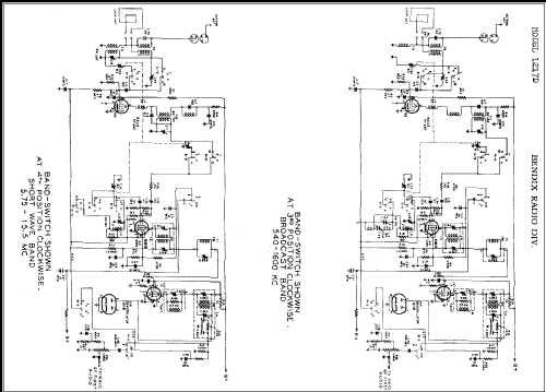 1217D ; Bendix Radio (ID = 279759) Radio