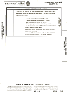 2070 ; Bendix Radio (ID = 2868618) Television