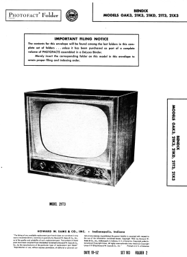 21K3; Bendix Radio (ID = 3099855) Television