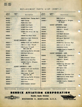 526MA ; Bendix Radio (ID = 2705467) Radio