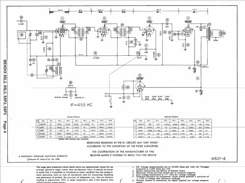 55P3; Bendix Radio (ID = 1437367) Radio