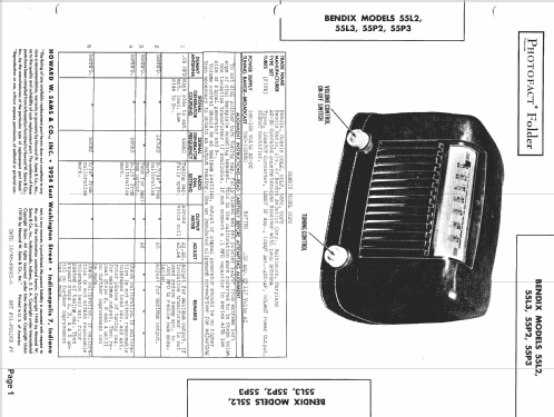 55P3; Bendix Radio (ID = 1437368) Radio