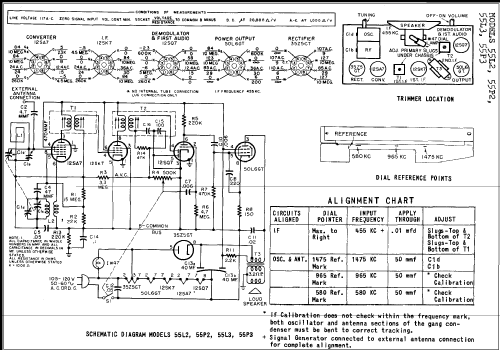 55P3; Bendix Radio (ID = 262460) Radio