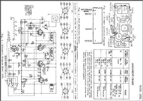 55X4 ; Bendix Radio (ID = 262464) Radio