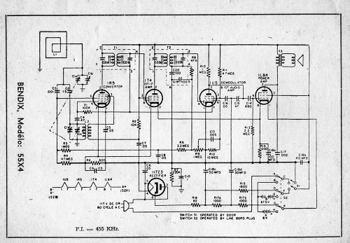 55X4 ; Bendix Radio (ID = 3118767) Radio