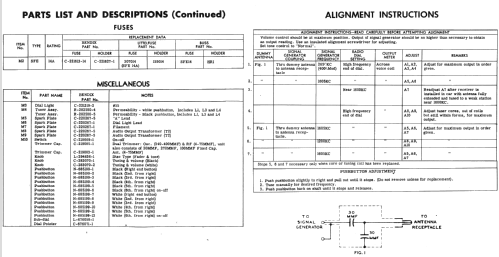 5-BH CH= FDL-18805-D; Bendix Radio (ID = 262232) Car Radio