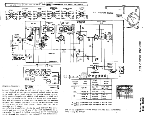 646A ; Bendix Radio (ID = 331604) Radio