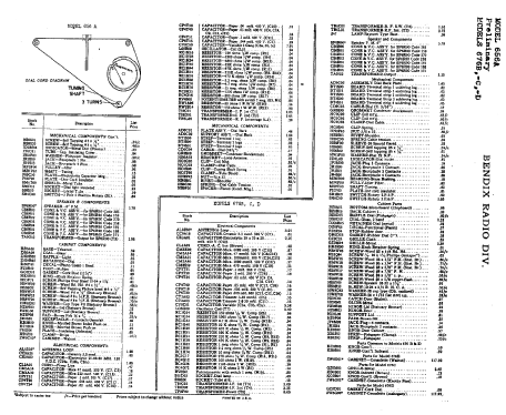 676B ; Bendix Radio (ID = 331640) Radio