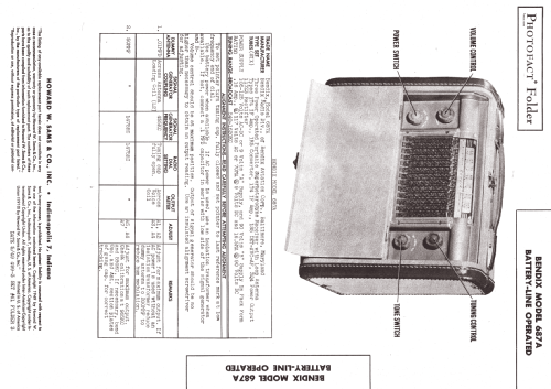 687-A ; Bendix Radio (ID = 1278903) Radio