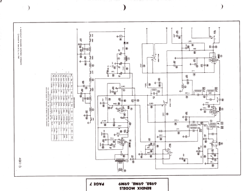 69M8 ; Bendix Radio (ID = 1282135) Radio