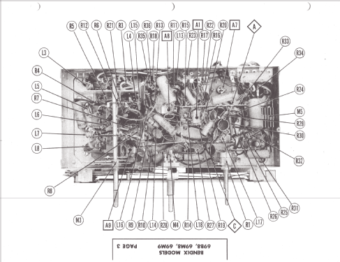 69M8 ; Bendix Radio (ID = 1282138) Radio