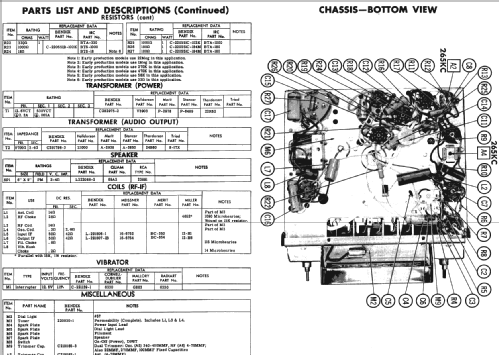 6BM Mercury FDT-18805-C; Bendix Radio (ID = 235851) Car Radio