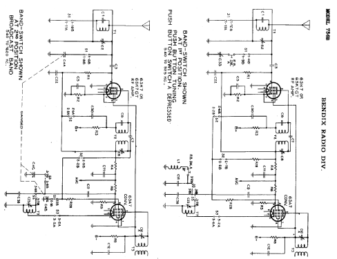 736B ; Bendix Radio (ID = 330975) Radio