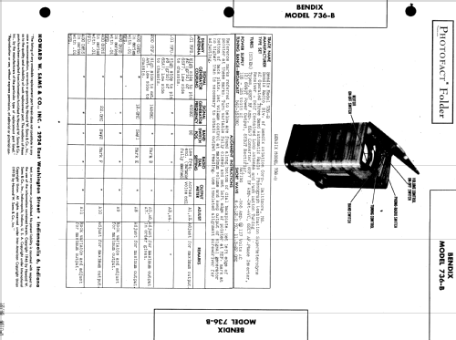 736B ; Bendix Radio (ID = 515261) Radio