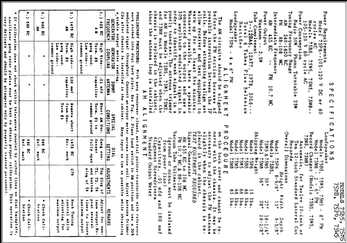 75M5 ; Bendix Radio (ID = 262629) Radio