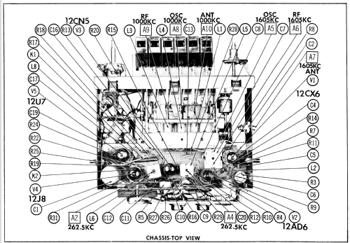 85BM Ch= FEW-18805-T; Bendix Radio (ID = 787929) Car Radio