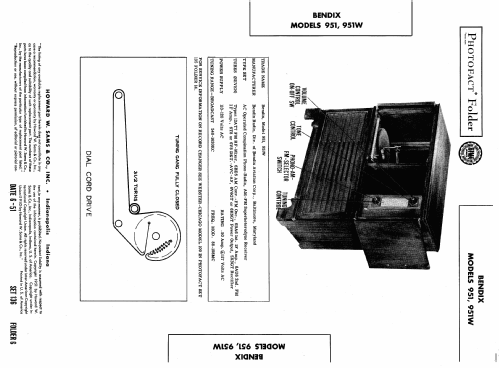 951W ; Bendix Radio (ID = 440358) Radio