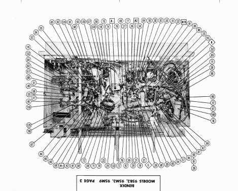 95M9 ; Bendix Radio (ID = 440331) Radio