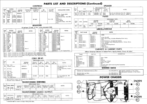 Lincoln 85BH Ch= FFC-18805-C, FFC-18805-D; Bendix Radio (ID = 768995) Car Radio