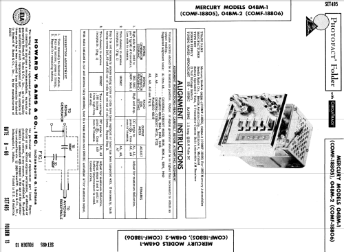 Mercury 04BM-2 COMF-18806; Bendix Radio (ID = 587314) Car Radio