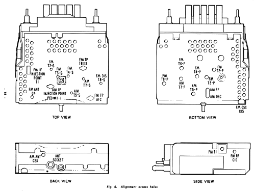 Mercury-Electric ant. EF6TBM; Bendix Radio (ID = 919910) Car Radio